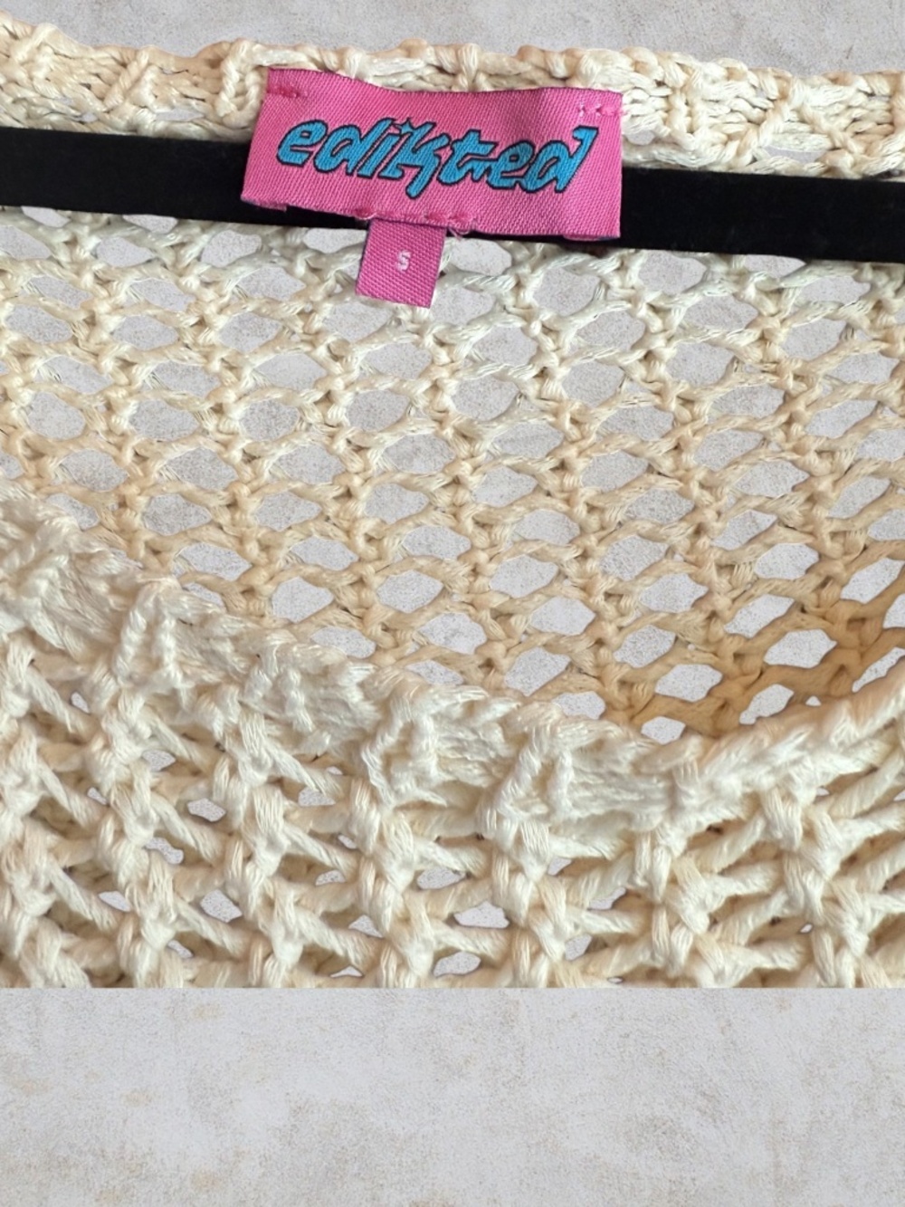 Open Knit Top - Picture 2 of 2